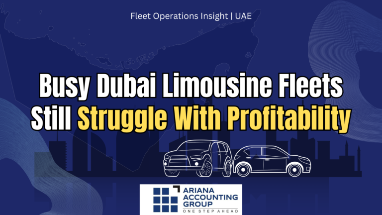 Busy Dubai limousine fleet operations in a growing transport market